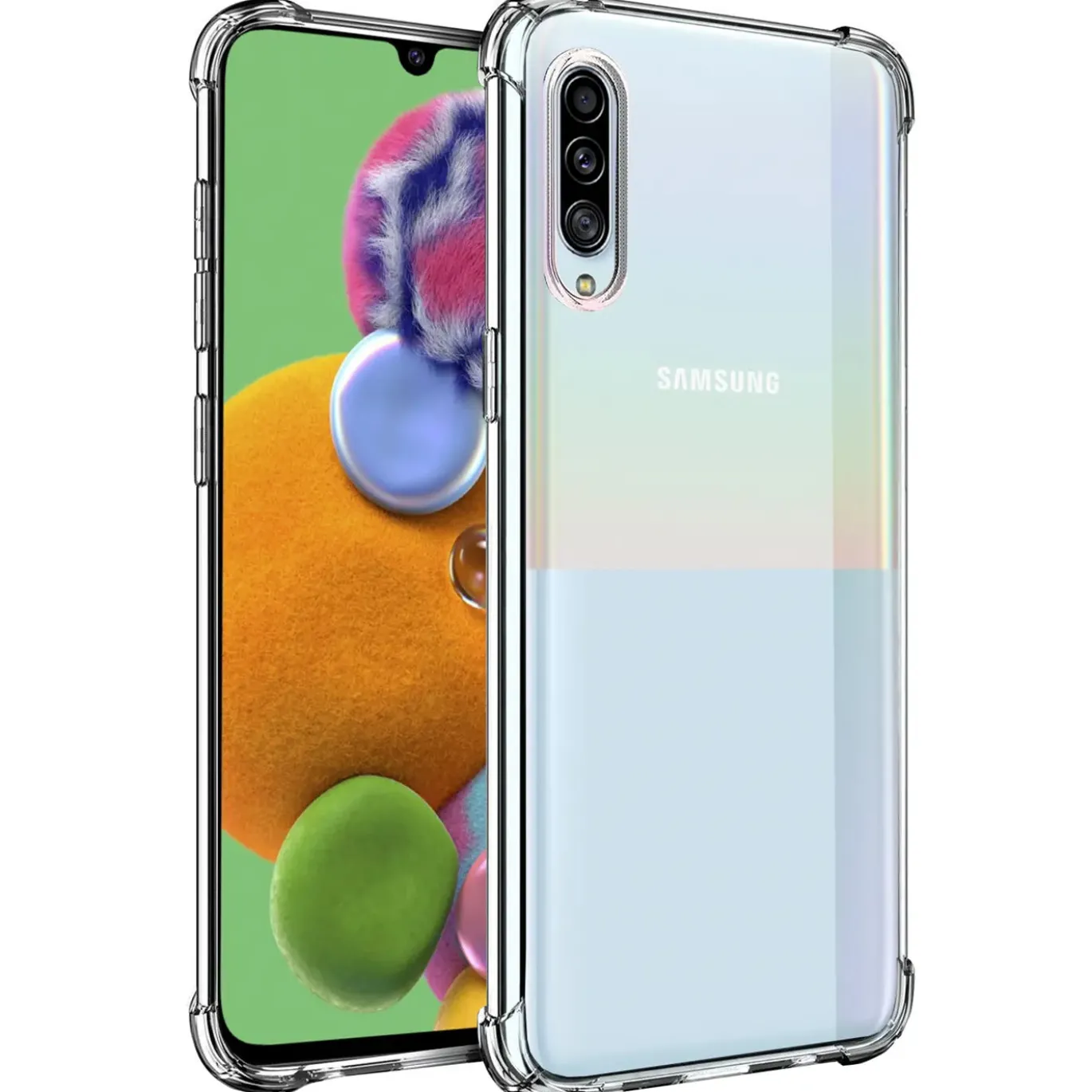 Samsung Galaxy A90 5G - Stoßfestes Clear Case