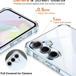 Samsung Galaxy A35 5G - Stoßfestes Clear Case