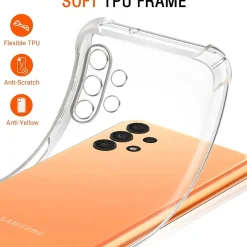 Samsung Galaxy A13 4G - Stoßfestes Clear Case