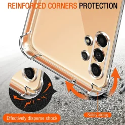 Samsung Galaxy A13 4G - Stoßfestes Clear Case