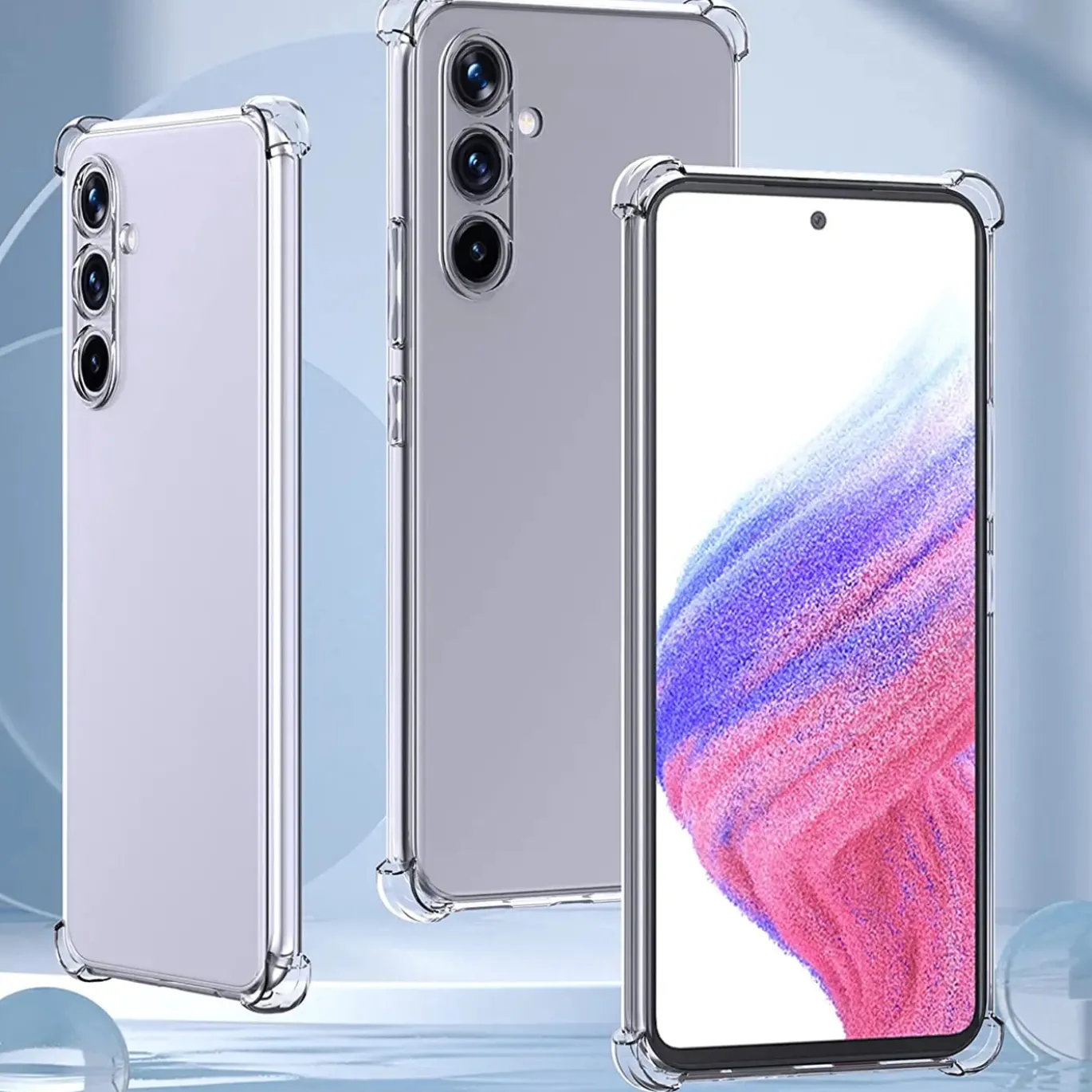 Samsung Galaxy A54 5G - Stoßfestes Clear Case