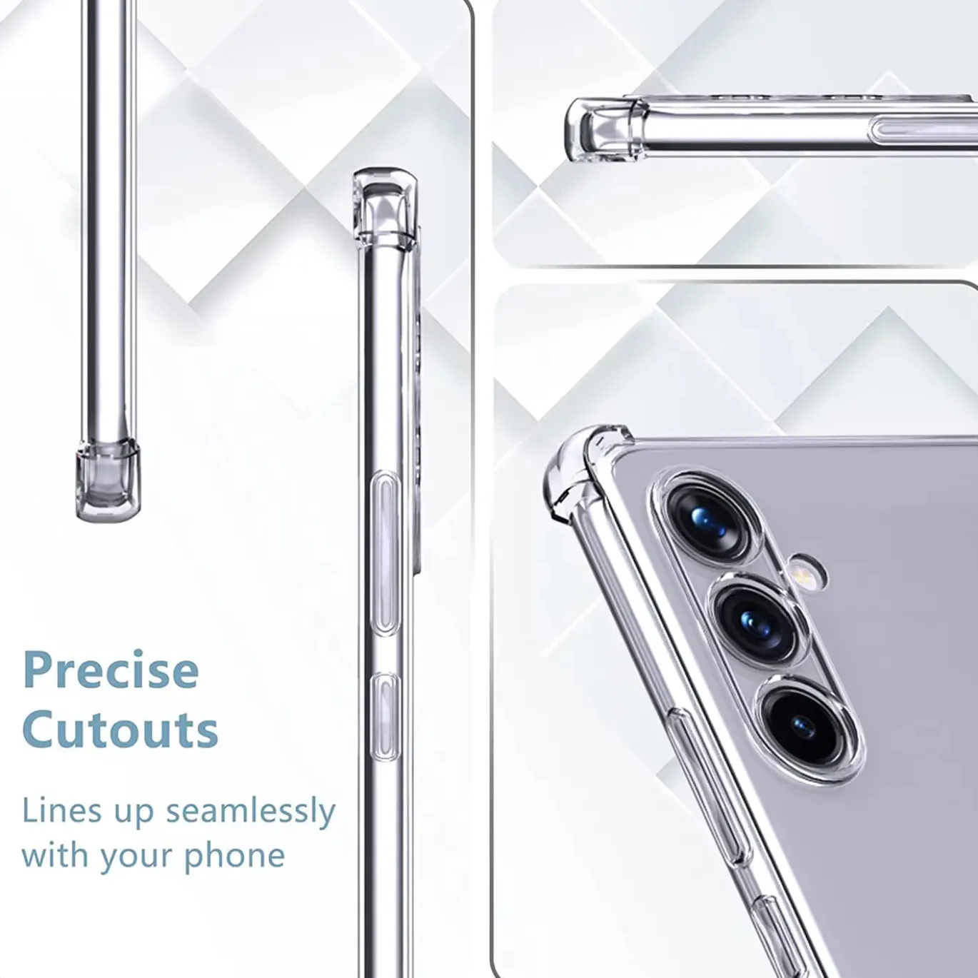 Samsung Galaxy A54 5G - Stoßfestes Clear Case