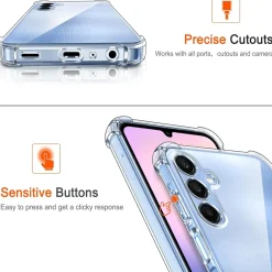 Samsung Galaxy A25 5G - Stoßfestes Clear Case