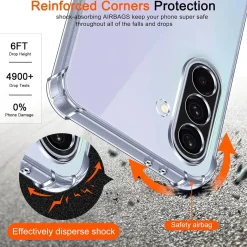 Samsung Galaxy A56 5G - Stoßfestes Clear Case