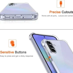 Samsung Galaxy A56 5G - Stoßfestes Clear Case