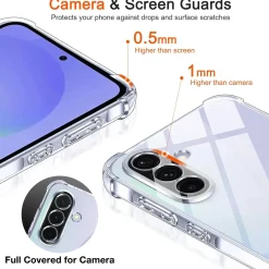 Samsung Galaxy A56 5G - Stoßfestes Clear Case