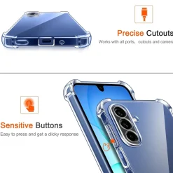 Samsung Galaxy A17 5G - Stoßfestes Clear Case