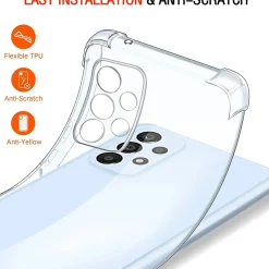 Samsung Galaxy A53 5G - Stoßfestes Clear Case