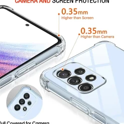 Samsung Galaxy A23 5G - Stoßfestes Clear Case