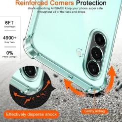 Samsung Galaxy A26 5G - Stoßfestes Clear Case