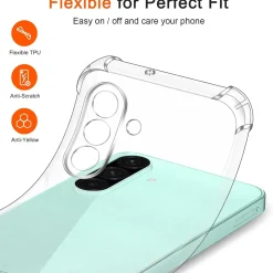 Samsung Galaxy A26 5G - Stoßfestes Clear Case