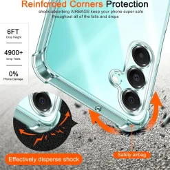 Samsung Galaxy A16 5G - Stoßfestes Clear Case