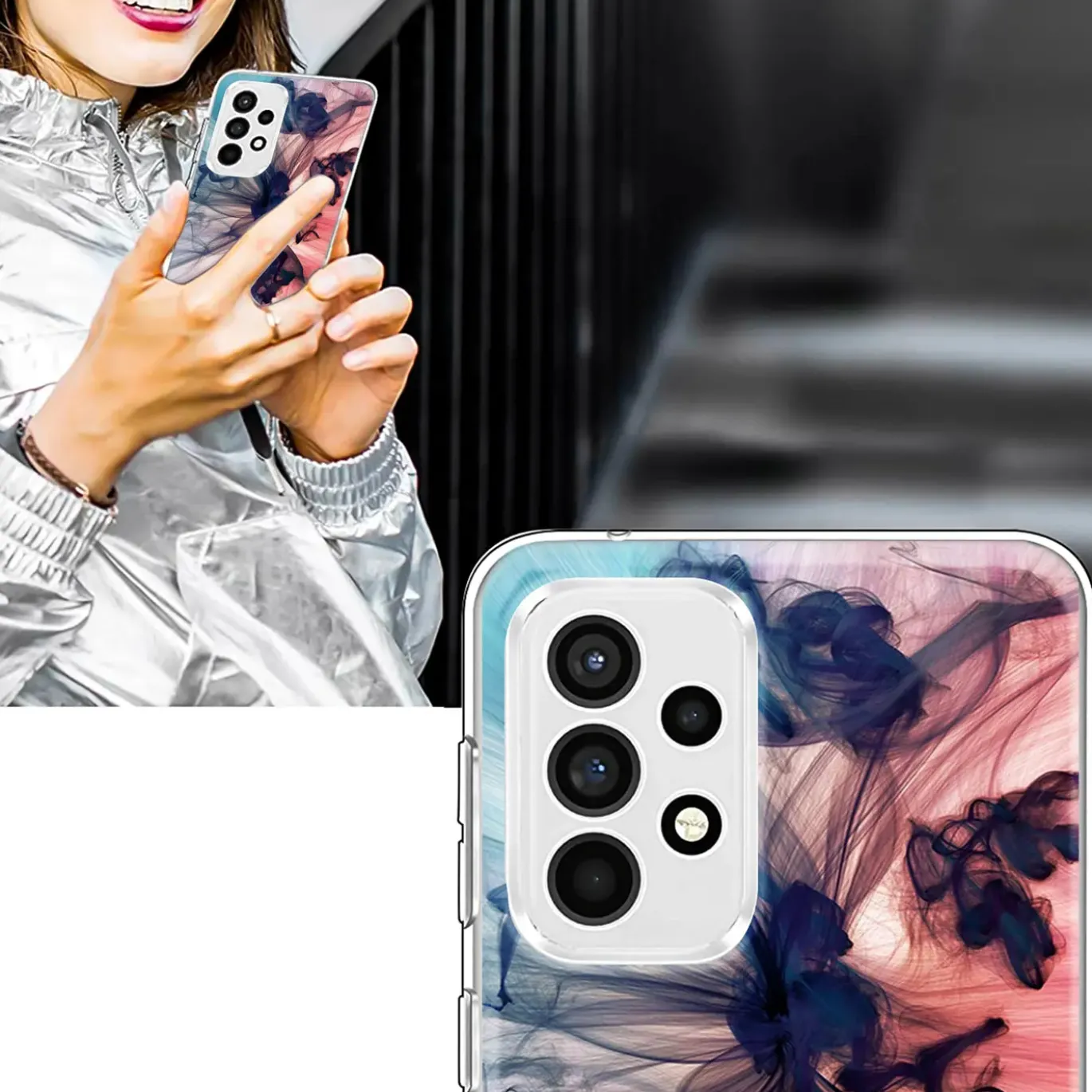 Samsung Galaxy A33 5G - TPU Case mit Motivdruck