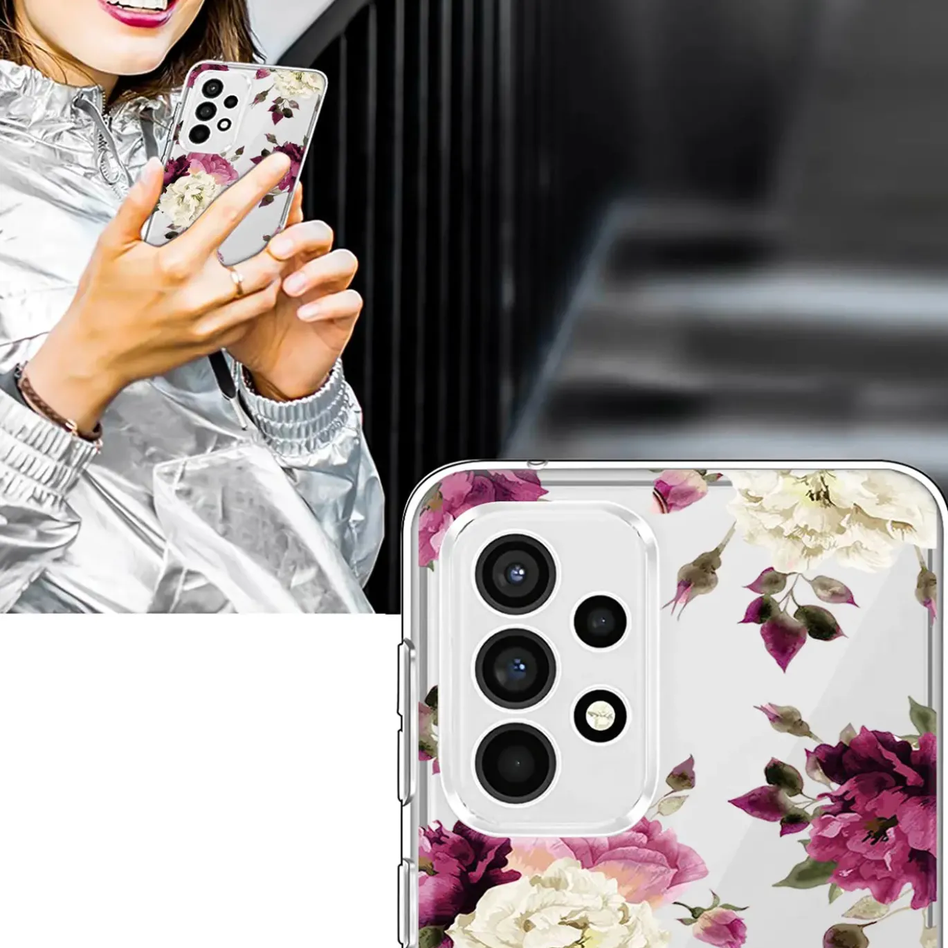 Samsung Galaxy A33 5G - TPU Case mit Motivdruck