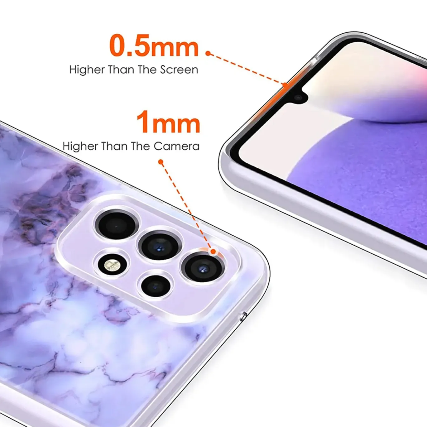 Samsung Galaxy A33 5G - TPU Case mit Motivdruck