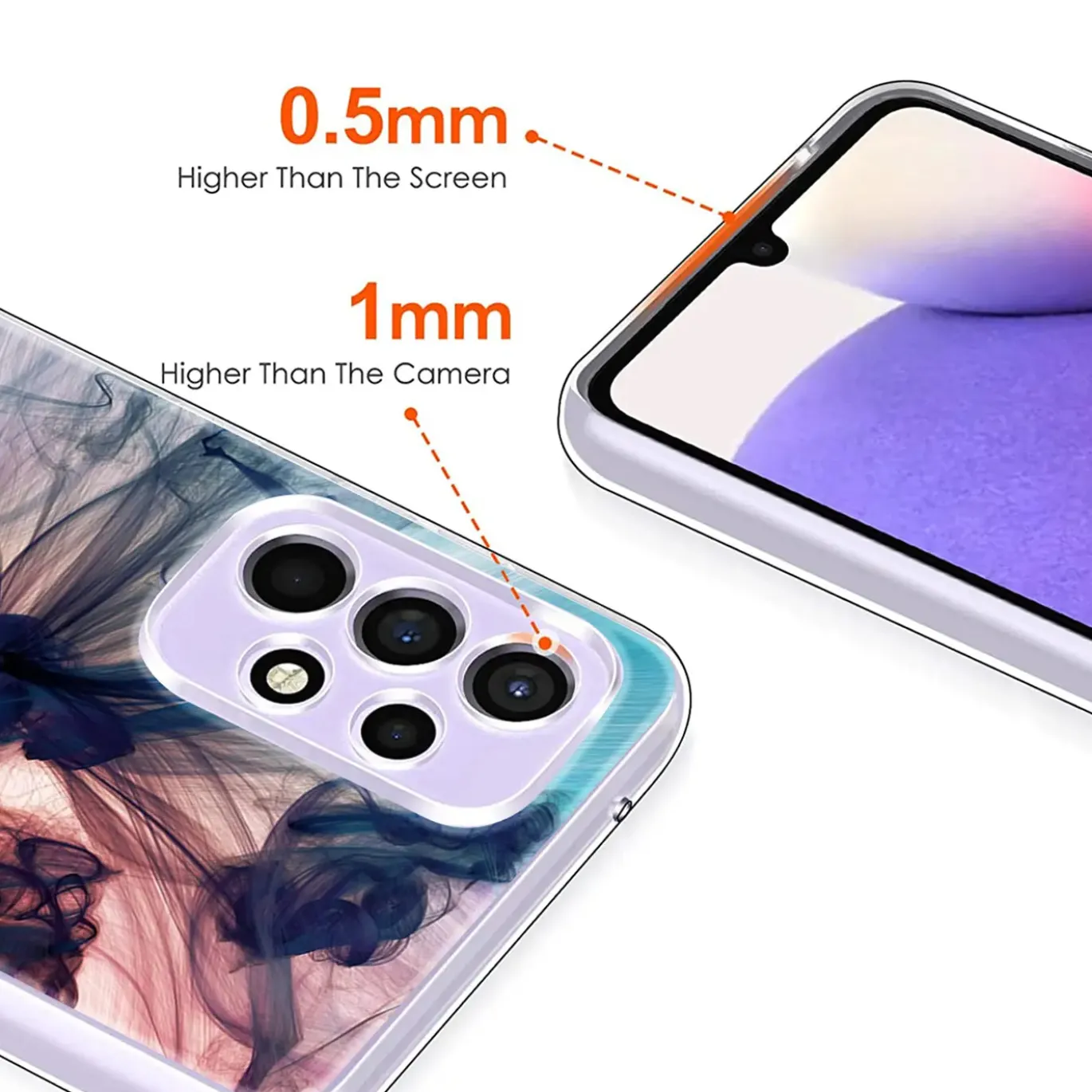 Samsung Galaxy A33 5G - TPU Case mit Motivdruck