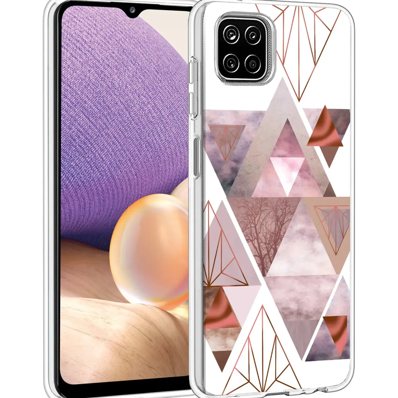 Samsung Galaxy A22 5G - TPU Case mit Motivdruck