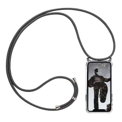 Samsung Galaxy A56 5G - Transparente Hülle mit Handykette