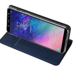 Samsung Galaxy A6 Plus - Booklet Case mit Magnetverschluss