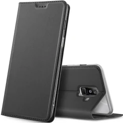 Samsung Galaxy A6 Plus - Booklet Case mit Magnetverschluss