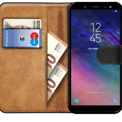 Samsung Galaxy A6 Plus - Klapphülle mit Kartenfächern
