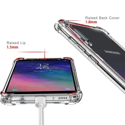 Samsung Galaxy A6 Plus - Stoßfestes Clear Case