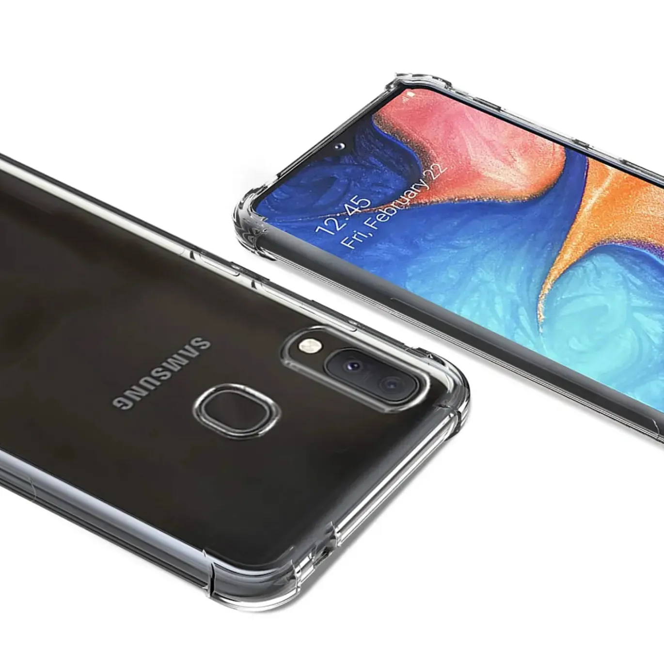 Samsung Galaxy A20e - Stoßfestes Clear Case