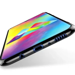 Samsung Galaxy A20e - Transparente Hülle mit Akzenten