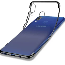 Samsung Galaxy A20e - Transparente Hülle mit Akzenten