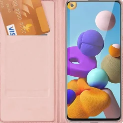 Samsung Galaxy A21s - Booklet Case mit Magnetverschluss
