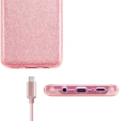 Samsung Galaxy A03s - Glitzer TPU Hülle