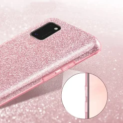 Samsung Galaxy A02S - Glitzer TPU Hülle