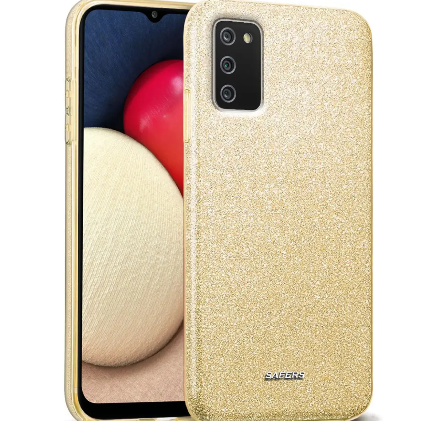 Samsung Galaxy A02S - Glitzer TPU Hülle