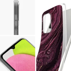 Samsung Galaxy A03s - Marmor & Sand Design Hülle