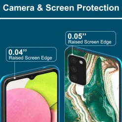 Samsung Galaxy A03s - Marmor & Sand Design Hülle