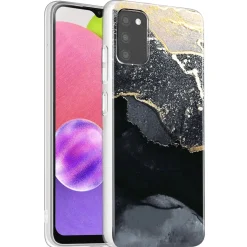 Samsung Galaxy A03s - Marmor & Sand Design Hülle