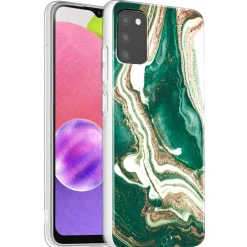 Samsung Galaxy A03s - Marmor & Sand Design Hülle