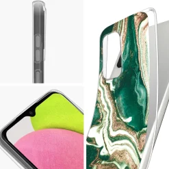 Samsung Galaxy A03s - Marmor & Sand Design Hülle