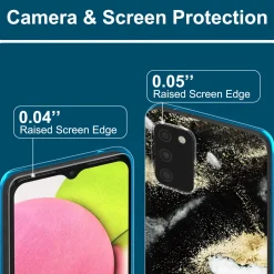 Samsung Galaxy A03s - Marmor & Sand Design Hülle