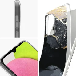 Samsung Galaxy A03s - Marmor & Sand Design Hülle