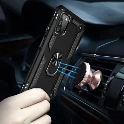 Samsung Galaxy A03s - Outdoor Hardcase mit Ringhalter