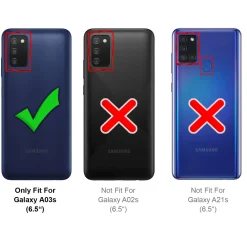 Samsung Galaxy A03s - Outdoor Hardcase mit Ringhalter