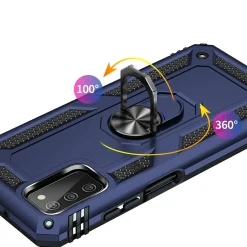 Samsung Galaxy A03s - Outdoor Hardcase mit Ringhalter