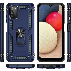 Samsung Galaxy A03s - Outdoor Hardcase mit Ringhalter