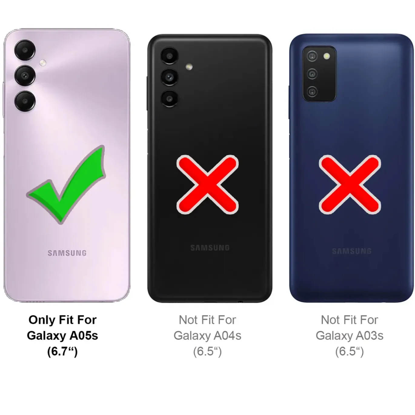 Samsung Galaxy A05s - Outdoor Hülle 2-teiliges Schutzcase