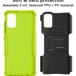 Samsung Galaxy A03s - Outdoor Hülle 2-teiliges Schutzcase