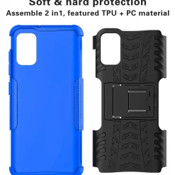 Samsung Galaxy A03s - Outdoor Hülle 2-teiliges Schutzcase