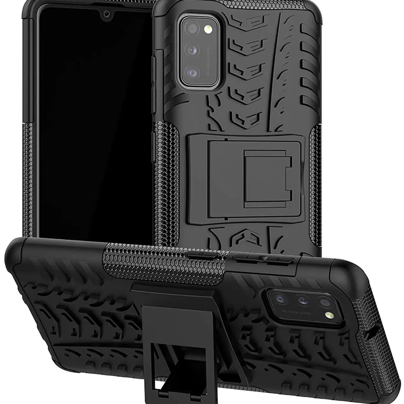 Samsung Galaxy A03s - Outdoor Hülle 2-teiliges Schutzcase