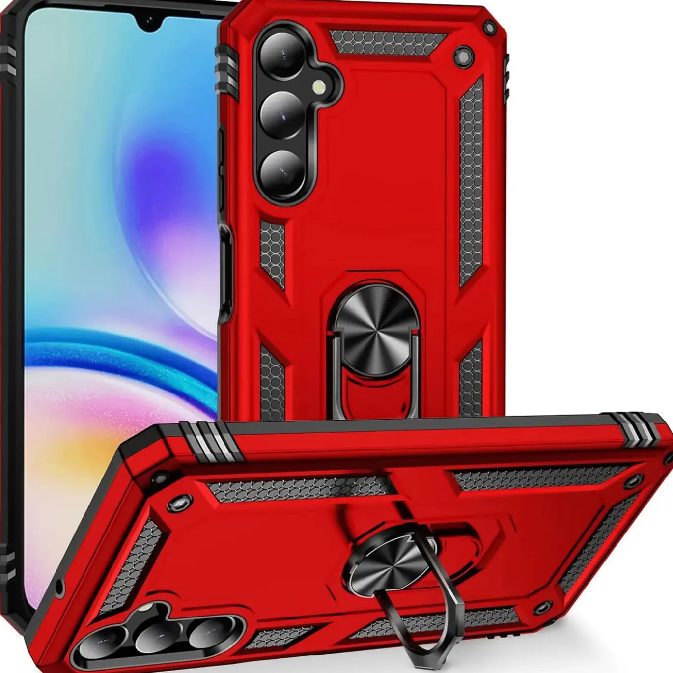 Samsung Galaxy A05s - Outdoor Hardcase mit Ringhalter
