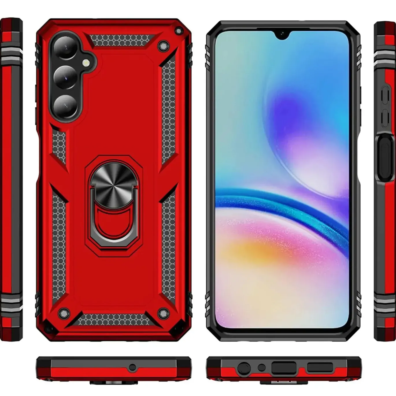 Samsung Galaxy A05s - Outdoor Hardcase mit Ringhalter